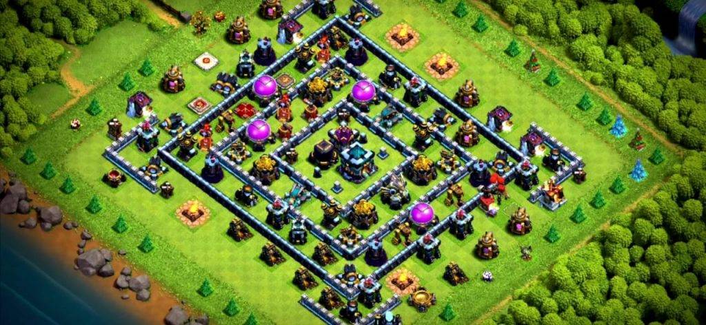 Farming Base TH13 With Link Max, Hybrid - Layout / Plan / Design - Clash of Clans - #1