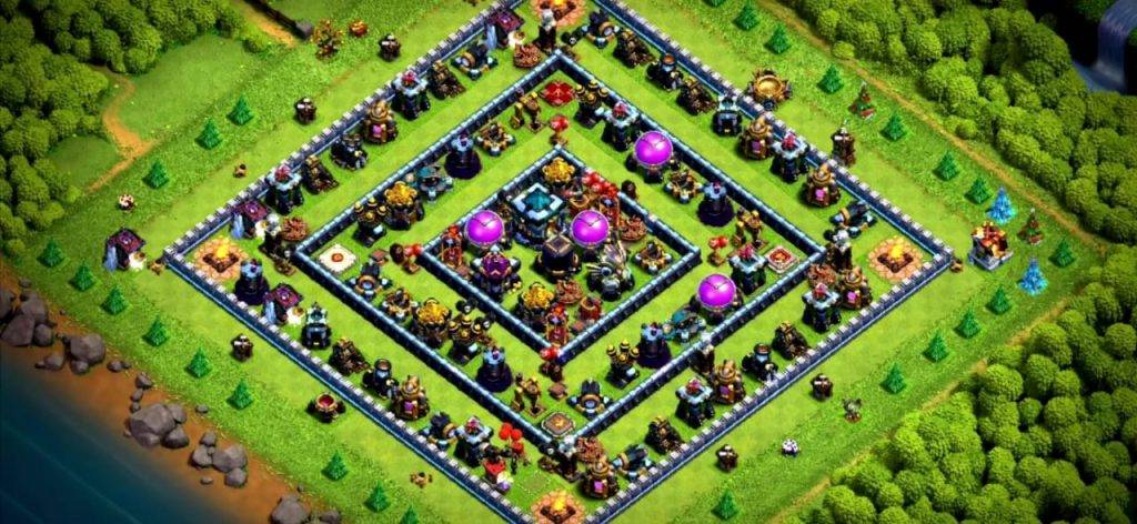 Farming Base TH13 With Link Max, Hybrid - Layout / Plan / Design - Clash of Clans - #2