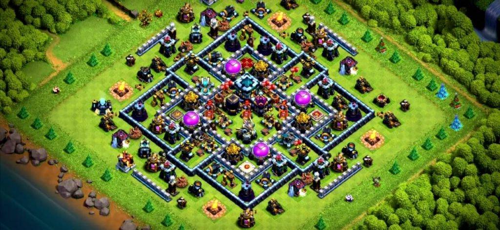 Farming Base TH13 With Link Max, Hybrid - Layout / Plan / Design - Clash of Clans - #4