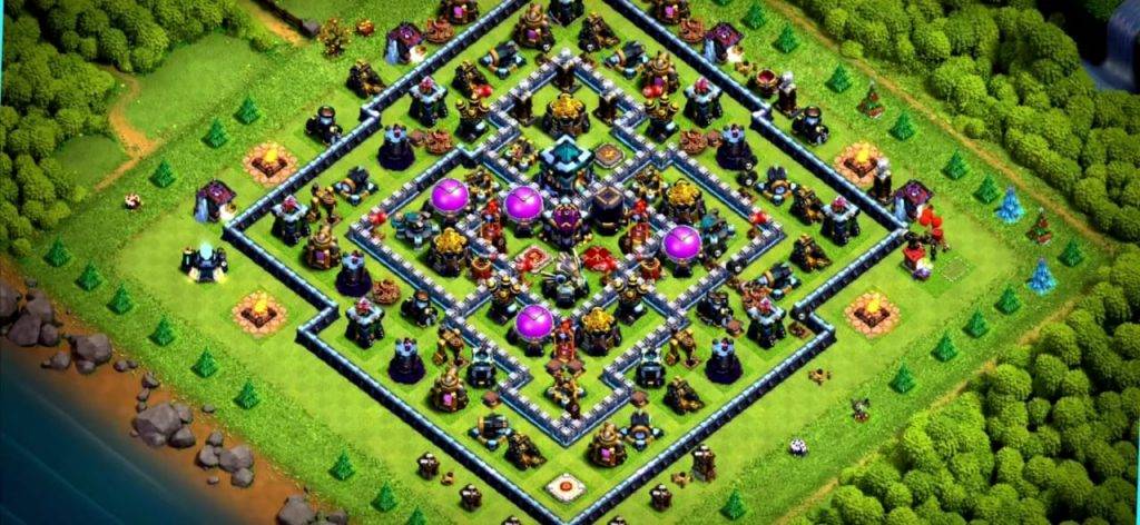 Farming Base TH13 With Link Max, Hybrid - Layout / Plan / Design - Clash of Clans - #5
