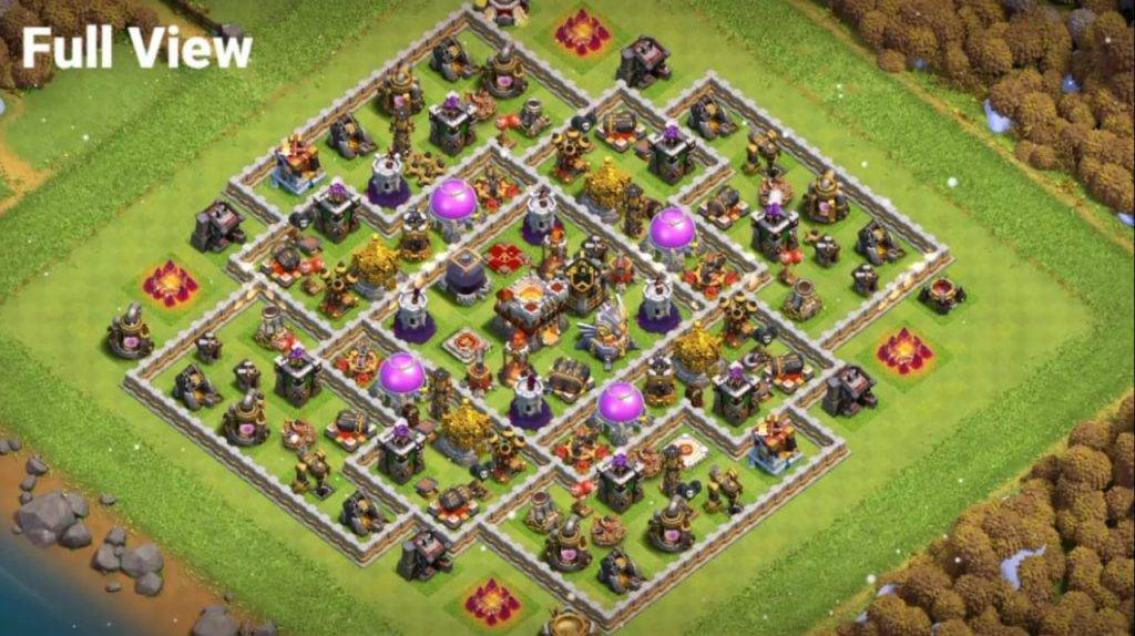 Farming Base TH11 With Link Max, Hybrid - Layout  Plan  Design - Clash of Clans - #3