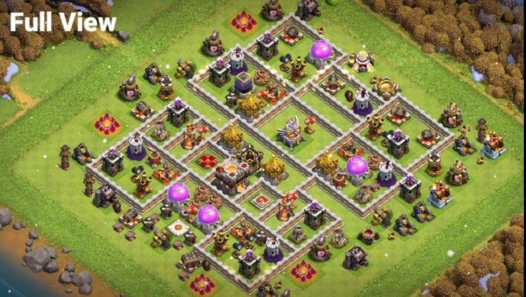 Farming Base TH11 With Link Max, Hybrid - Layout  Plan  Design - Clash of Clans - #5