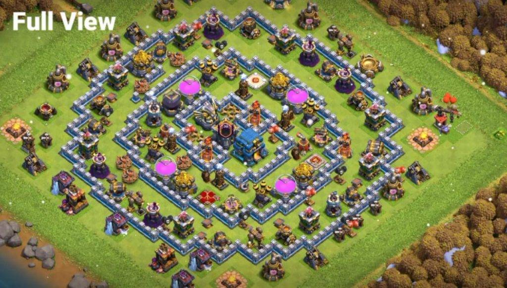 Farming Base TH12 With Link Max, Hybrid - Layout  Plan  Design - Clash of Clans  - #6