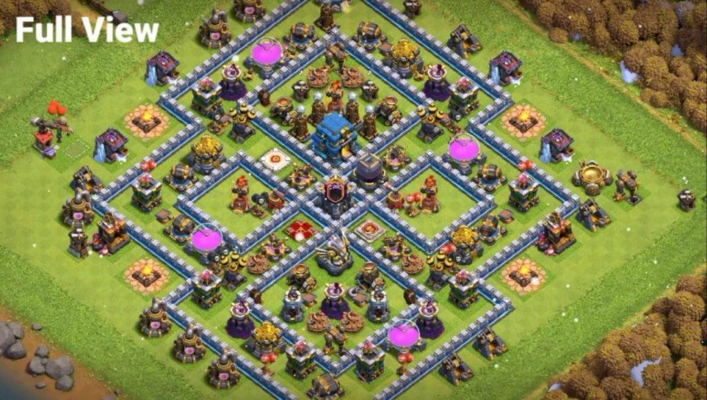 Farming Base TH12 With Link Max, Hybrid - Layout  Plan  Design - Clash of Clans  - #7