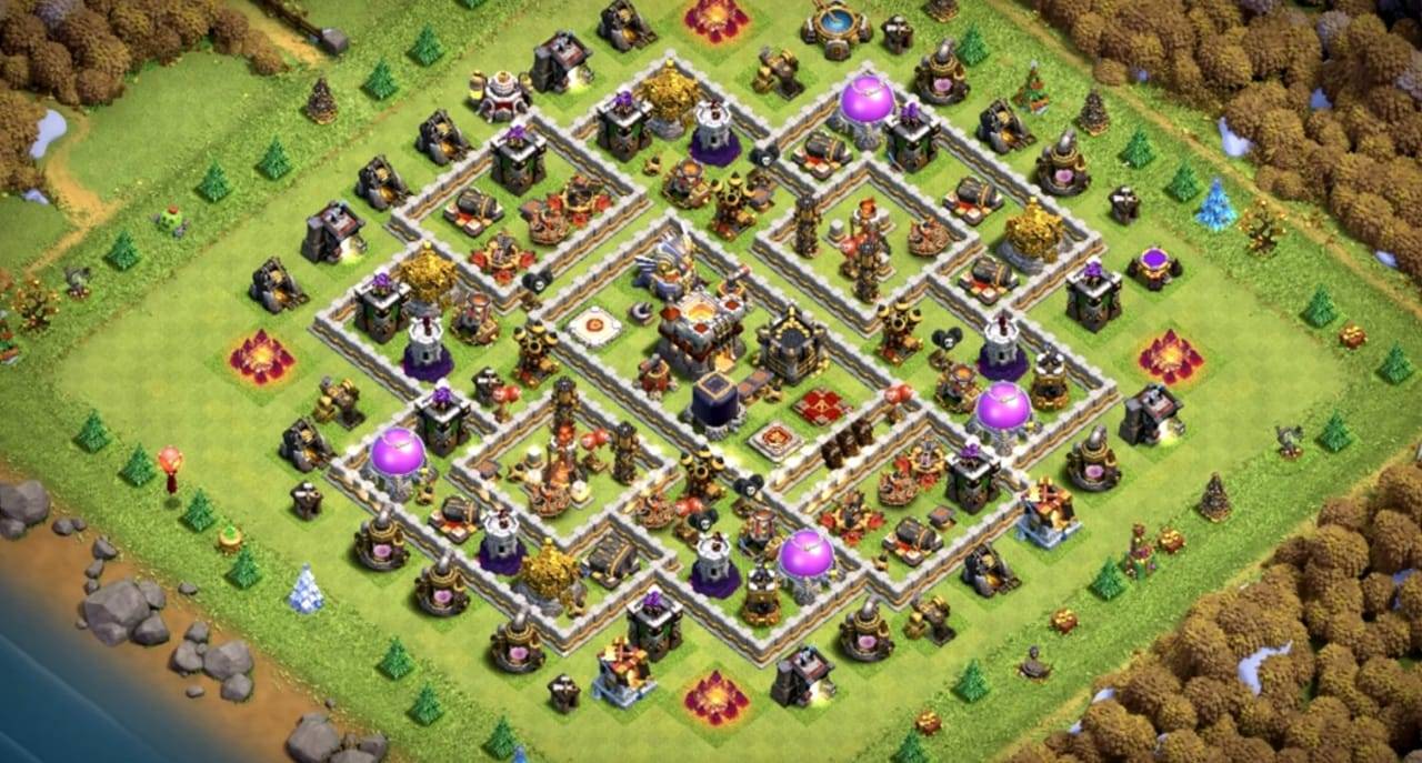 Trophy Defense Base TH11 With Link #1