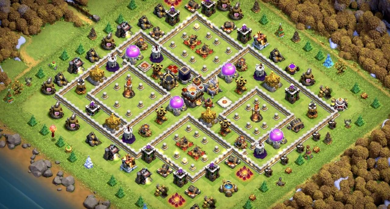 Trophy Defense Base TH11 With Link #2