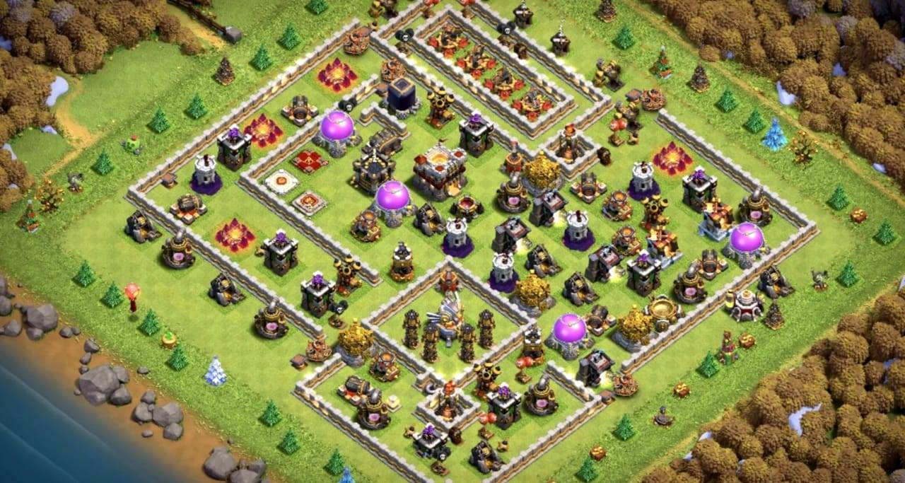 Trophy Defense Base TH11 With Link #6