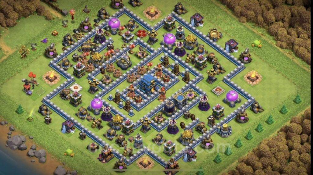 Trophy  Defense Base TH12 With Link TH Level 12 Layout - Clash of Clans - #7