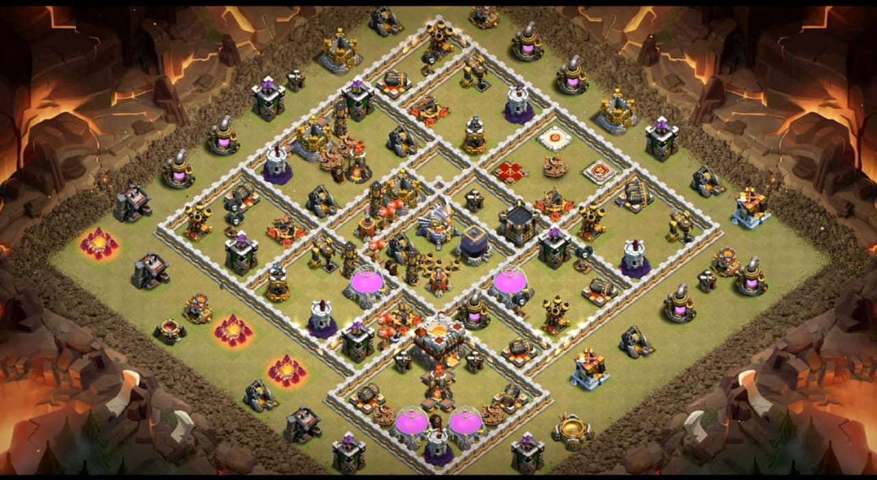 War Base TH11 with Link CWL War Base Layout – Clash of Clans, #2