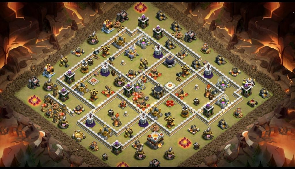 War Base TH11 with Link CWL War Base Layout – Clash of Clans, #8
