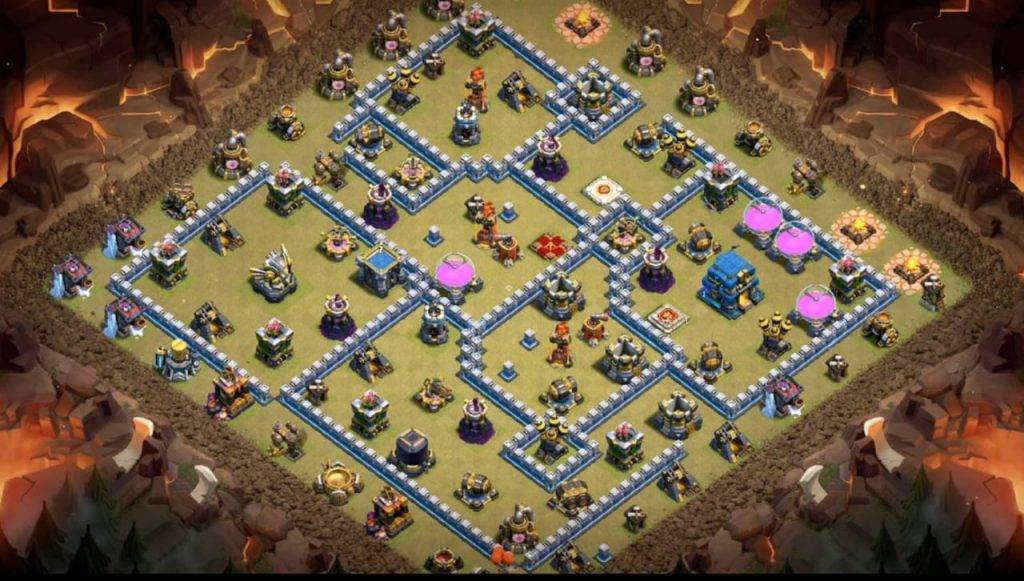 War Base TH12 with Link CWL War Base Layout 2022 - Clash of Clans, #1