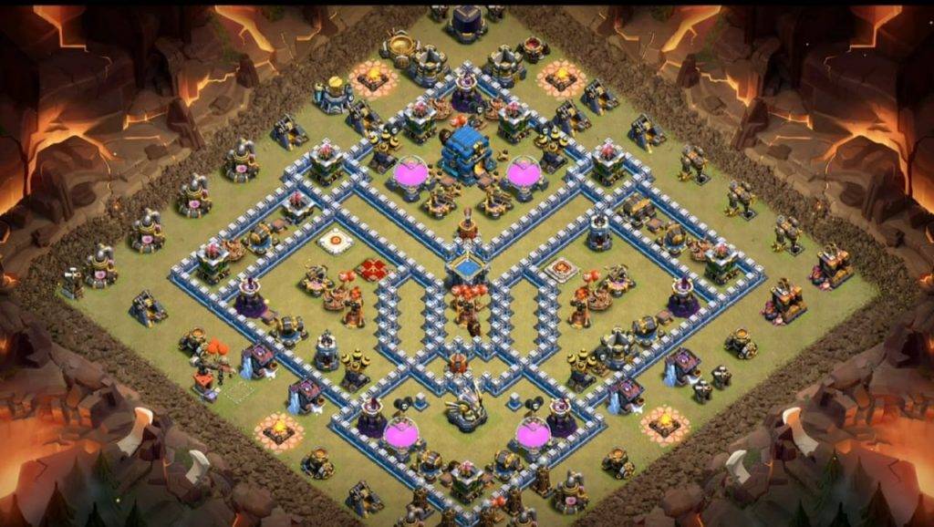 War Base TH12 with Link CWL War Base Layout 2022 - Clash of Clans, #2