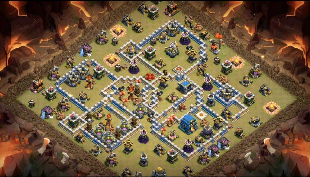 War Base TH12 with Link CWL War Base Layout 2022 - Clash of Clans, #7