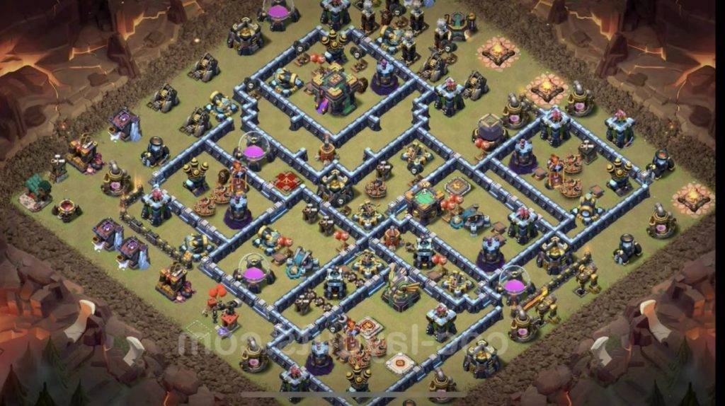 War Base TH14 with Link CWL War Base Layout - Clash of Clans, #5