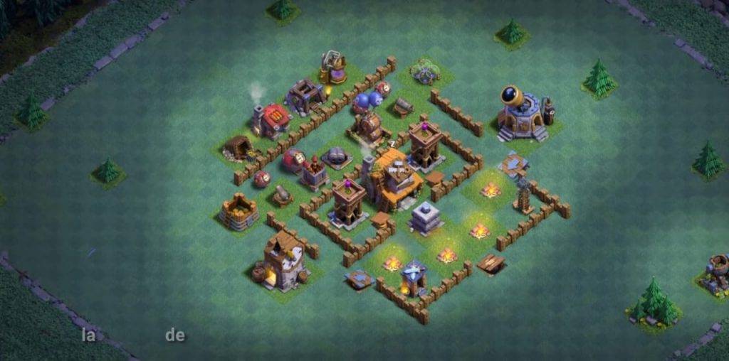 Builder Hall 4 Base with Link for COC - BH4 Layout Clash of Clans - #2
