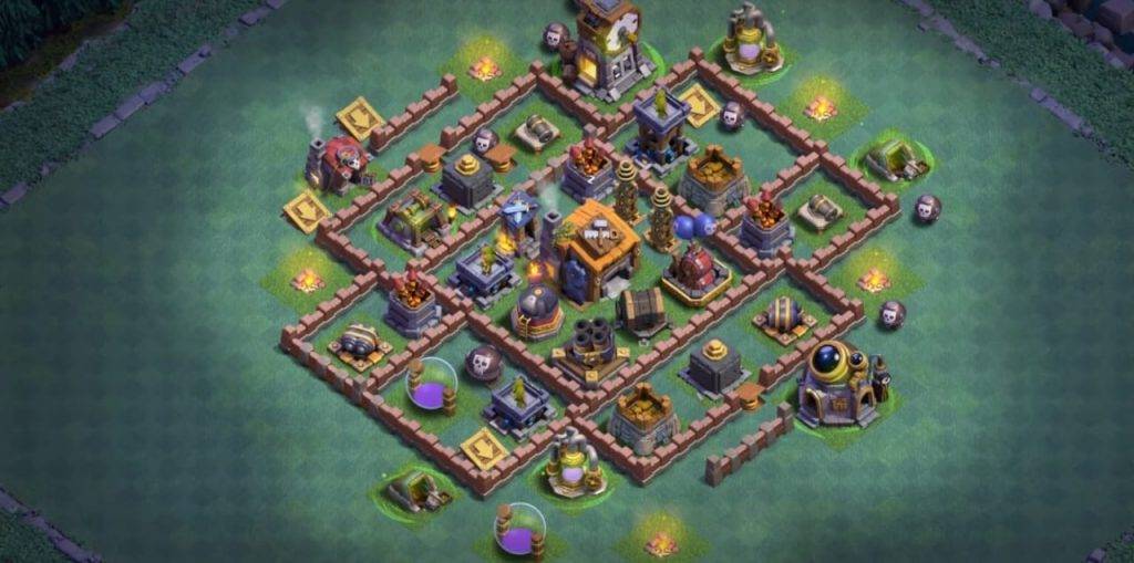 Builder Hall 7 Base with Link for COC - BH7 Layout Clash of Clans - #1