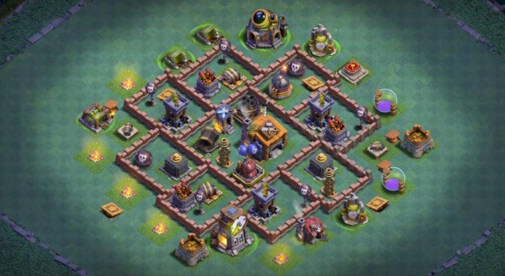 Builder Hall 7 Base with Link for COC - BH7 Layout Clash of Clans - #10