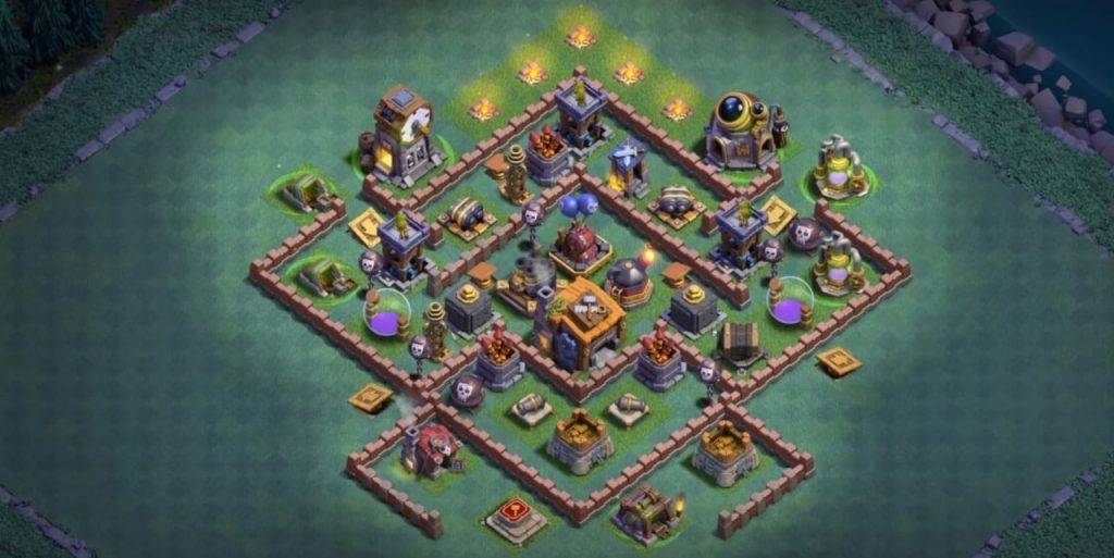 Builder Hall 7 Base with Link for COC - BH7 Layout Clash of Clans - #2