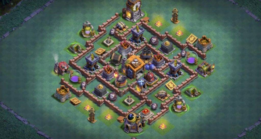 Builder Hall 7 Base with Link for COC - BH7 Layout Clash of Clans - #4
