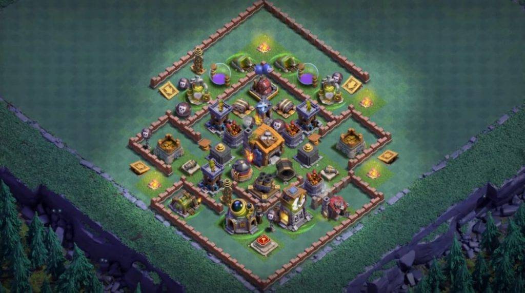 Builder Hall 7 Base with Link for COC - BH7 Layout Clash of Clans - #8