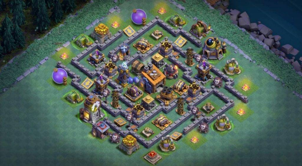Builder Hall 8 Base with Link for COC - BH8 Layout Clash of Clans - #2
