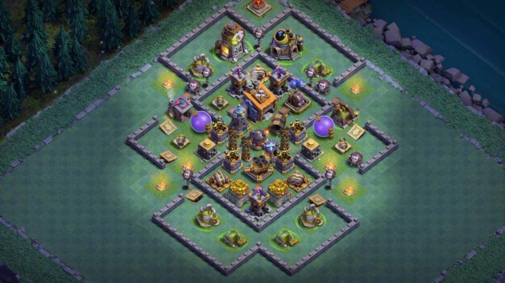 Builder Hall 8 Base with Link for COC - BH8 Layout Clash of Clans - #3