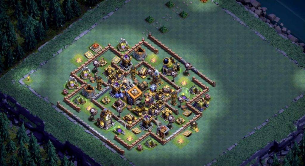 Builder Hall 9 Base with Link for COC - BH9 Layout Clash of Clans - #12
