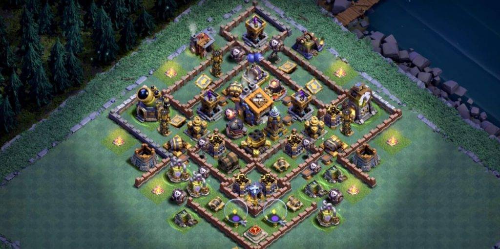Builder Hall 9 Base with Link for COC - BH9 Layout Clash of Clans - #2