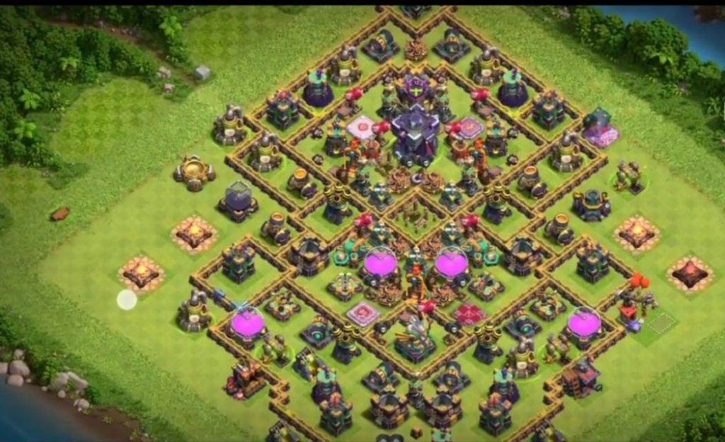 Farming Base TH15 With Link Max, Hybrid - Layout  Plan  Design - Clash of Clans - #1