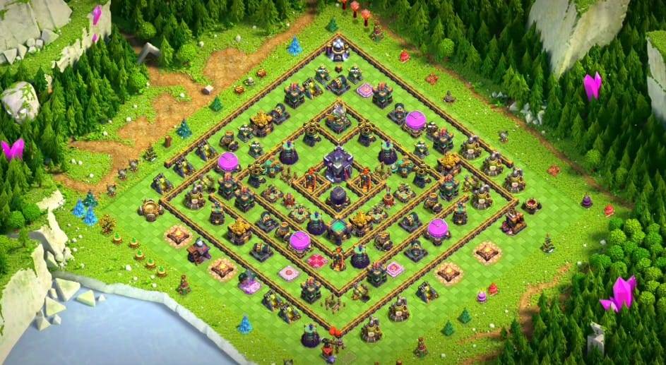 Farming Base TH15 With Link Max, Hybrid - Layout  Plan  Design - Clash of Clans - #30