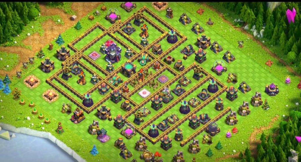 Farming Base TH15 With Link Max, Hybrid - Layout  Plan  Design - Clash of Clans - #4