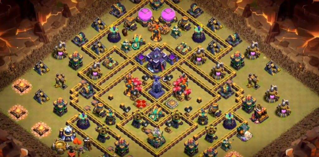Trophy  Defense Base TH15 With Link TH Layout - Clash of Clans - #12