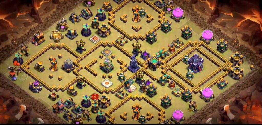 Trophy  Defense Base TH15 With Link TH Layout - Clash of Clans - #18