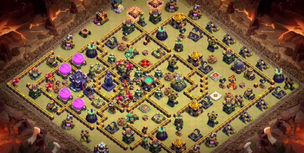 Trophy  Defense Base TH15 With Link TH Layout - Clash of Clans - #9