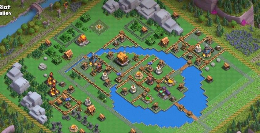 Wizard Valley Base level 3 Layout #4