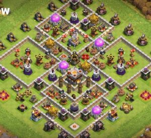 Farming Base TH11 With Link #4