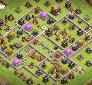 Farming Base TH11 With Link 8
