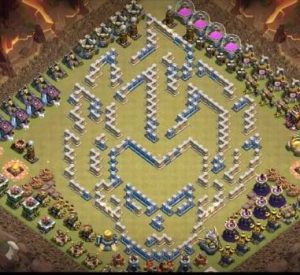 Troll Base TH12 with Link - Funny, Troll & Art Base Layout - #6