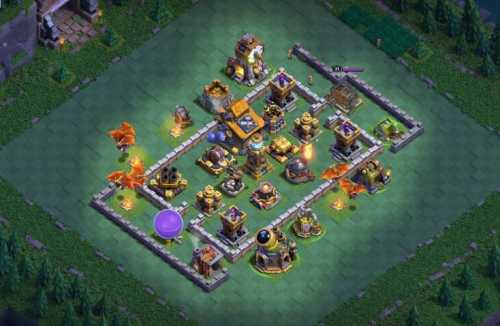 Builder Hall 10 Base with Link for COC - BH10 Layout Clash of Clans - #2