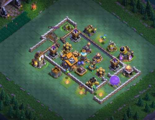 Builder Hall 10 Base with Link for COC - BH10 Layout Clash of Clans - #4