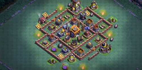 Builder Hall 7 Base with Link for COC - BH7 Layout Clash of Clans - #1