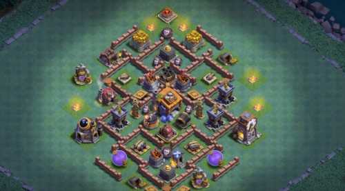 Builder Hall 7 Base with Link for COC - BH7 Layout Clash of Clans - #19