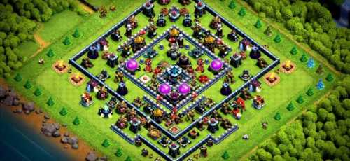 Farming Base TH13 With Link Max, Hybrid - Layout / Plan / Design - Clash of Clans - #7