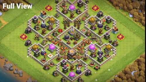 Farming Base TH11 With Link Max, Hybrid - Layout  Plan  Design - Clash of Clans - #6