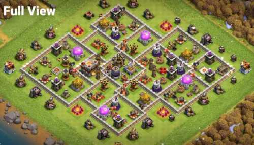 Farming Base TH11 With Link Max, Hybrid - Layout  Plan  Design - Clash of Clans - #7