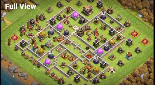 Farming Base TH11 With Link Max, Hybrid - Layout  Plan  Design - Clash of Clans - #8