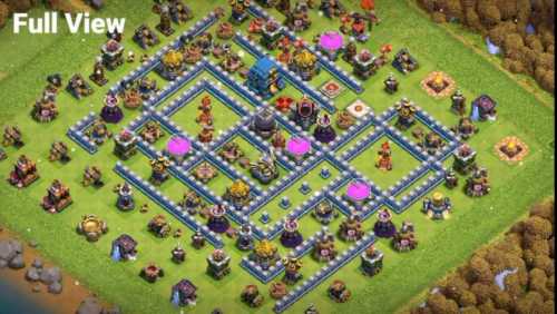 Farming Base TH12 With Link Max, Hybrid - Layout  Plan  Design - Clash of Clans  - #5