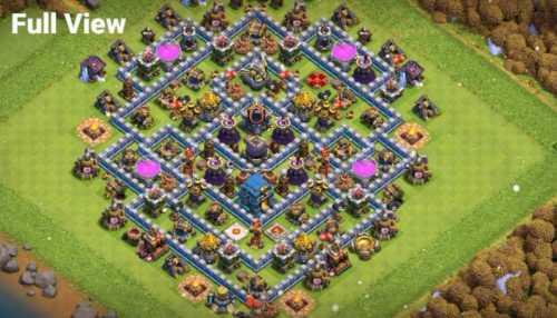 Farming Base TH12 With Link Max, Hybrid - Layout  Plan  Design - Clash of Clans  - #8