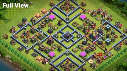 Farming Base TH14 With Link Max, Hybrid - Layout  Plan  Design - Clash of Clans  - #5