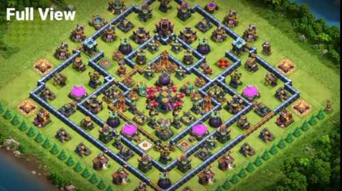Farming Base TH14 With Link Max, Hybrid - Layout  Plan  Design - Clash of Clans  - #7